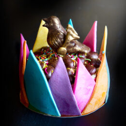 Glad Melodifestival med ett sångfågel-bakverk! :D