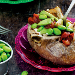 Bakad potatis texmex-style