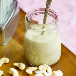 Majonnäs på cashewnötter