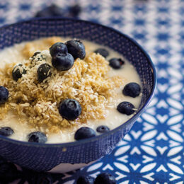 Quinoagröt med vanilj 