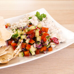 Msabaha – Krämiga kikärtor med yoghurt och tahini 