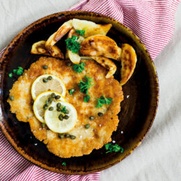 Klimatsmart vegetarisk Wienerschnitzel  