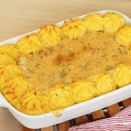 Vegetarisk ”fiskgratäng”