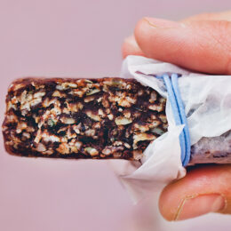 Energibars med bönor och dadlar