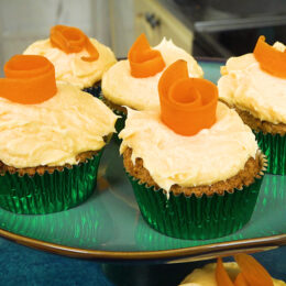 Veganska morotscupcakes