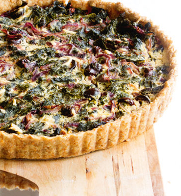 vegetarisk paj utan ägg