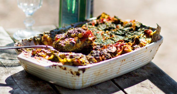 spenat lasagne