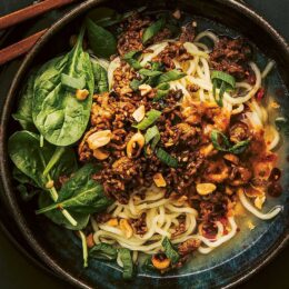 Dan dan-nudlar – vegetariskt