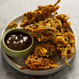 Indisk lökpakora
