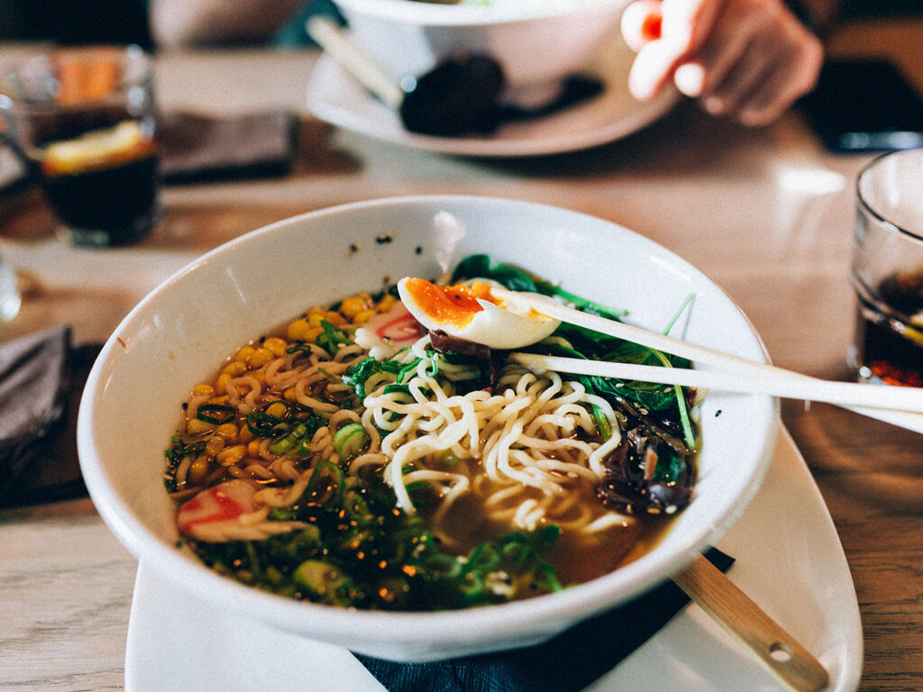 Ramen asiatisk mat