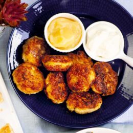 Frasiga kålrotsplättar