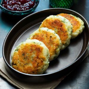 Potatisbullar med rosépeppar