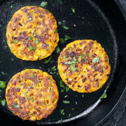 Vegetariska majsfritters