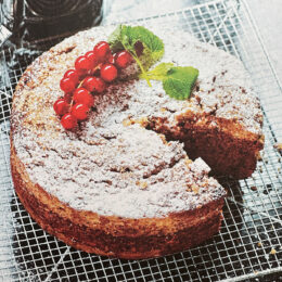 Banankaka med crumble